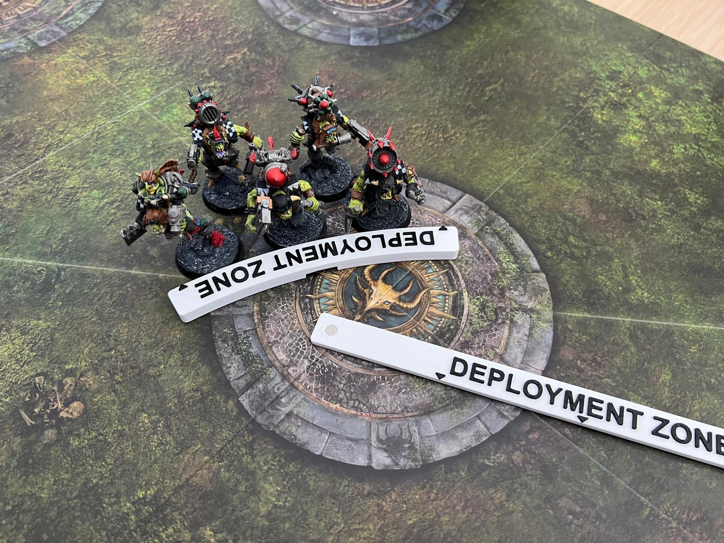 Deep Strike & Deployment Zone Ruler(Curved)