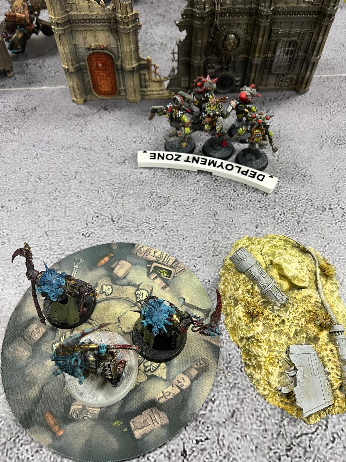 Deep Strike & Deployment Zone Ruler(Curved)