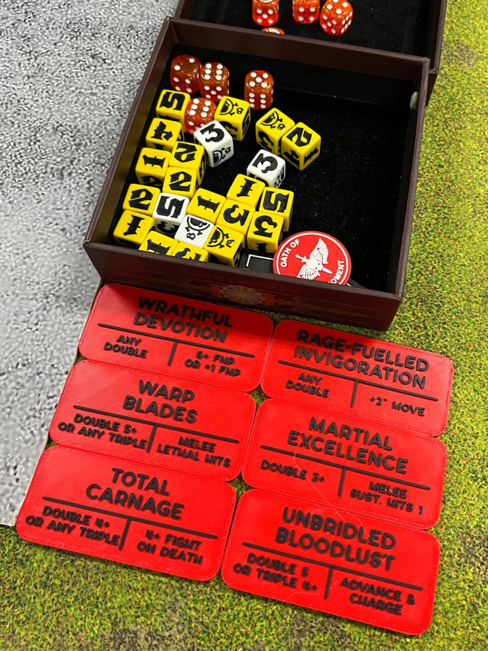 Khorne's Blessings Tokens